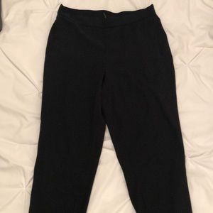 Elaine Rose black ankle work pant size 8